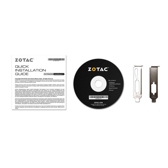 ZOTAC GeForce GT 710 2GB DDR3 ZONE Edition